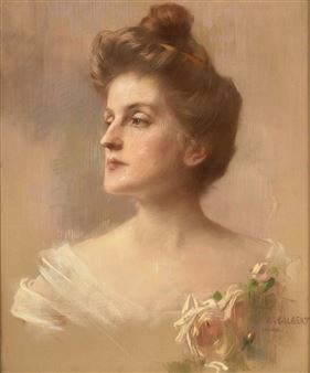 Portrait de Mademoiselle Louise Thys - René Joseph Gilbert