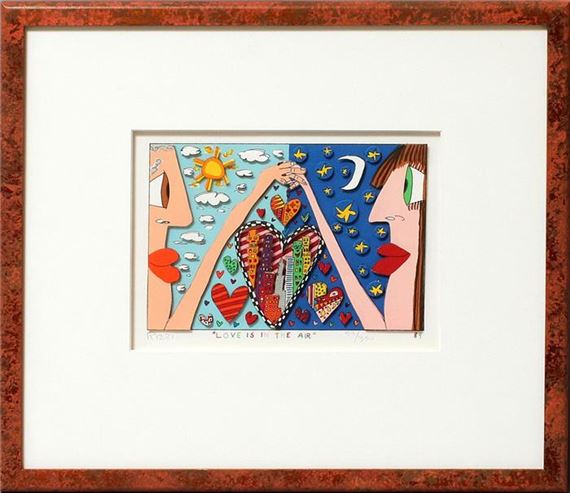 James Rizzi | Love is in the air (1989) | MutualArt