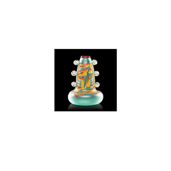 Face Vase, "Lizard Man," Kensington, NH, by Dan Dailey, 1992