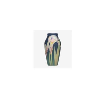 Exceptional Painted Mat vase - Rookwood Pottery