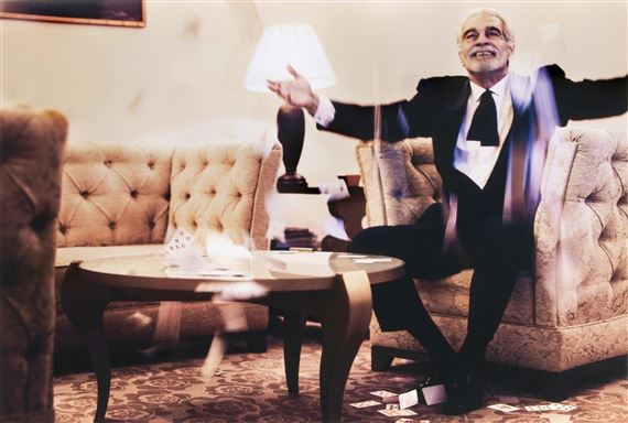 OMAR SHARIF, THROWING CARDS by Bryan Adams, 2007