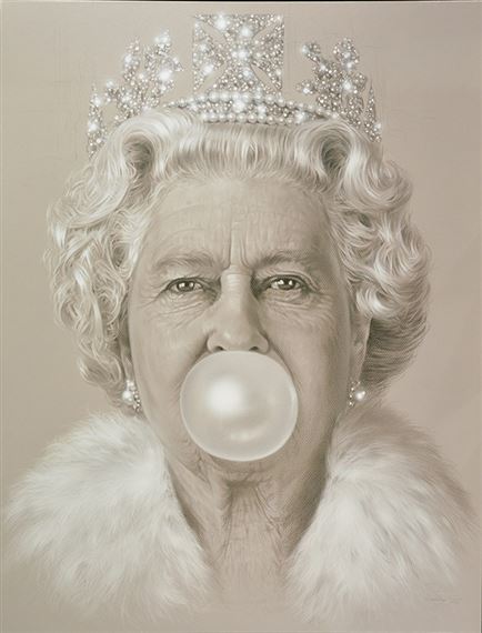 Michael Möbius | The Queen Bubblegum (2016) | MutualArt
