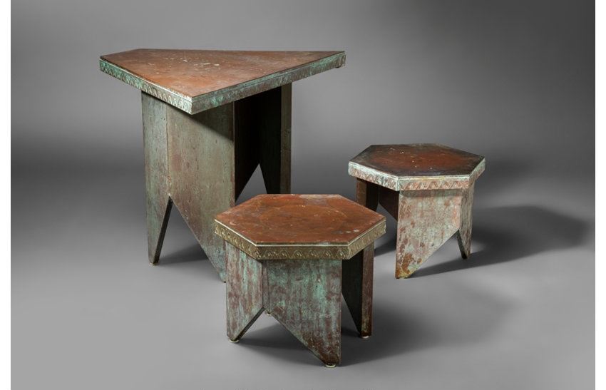 Frank LloydWright | Table from Price Tower, Bartlesville Oklahoma (1956 ...