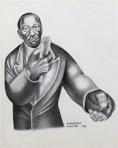 Untitled by Charles White, 1949