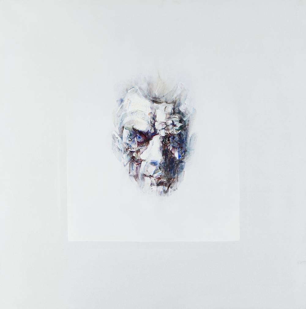 Louis Le Brocquy | IMAGE OF SAMUEL BECKETT (1980) | MutualArt