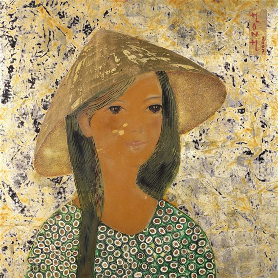 Jeune femme tonkinoise by Doan Thuy Hanh, 2007