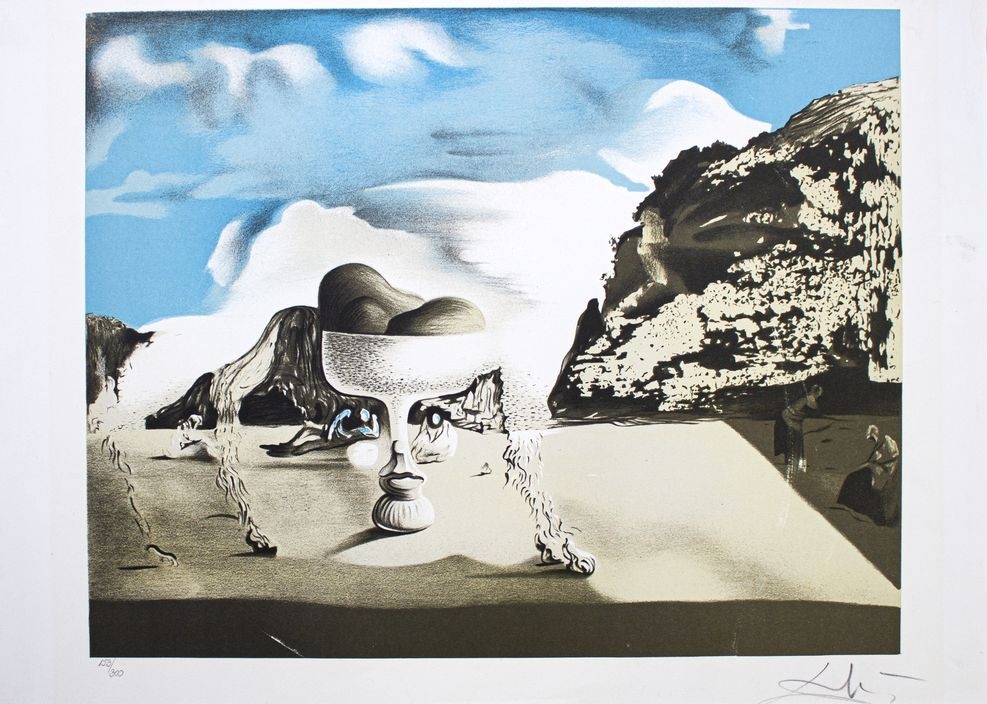 Paysage surréaliste by Salvador Dalí