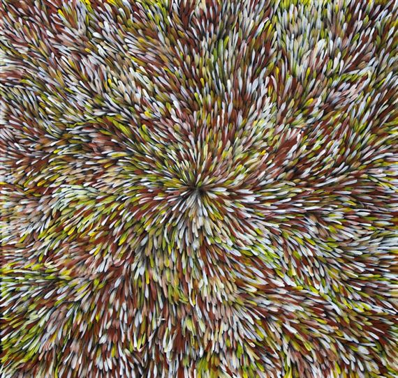 Bush Leaves by Helen Rubuntja, 2019