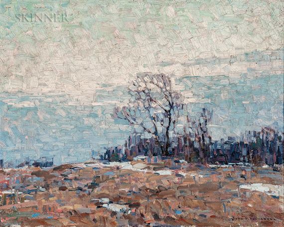 Untitled, Winter Thaw by John Fulton Folinsbee