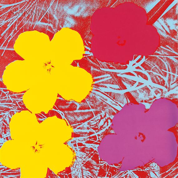 Warhol Andy Flowers 1970 Mutualart