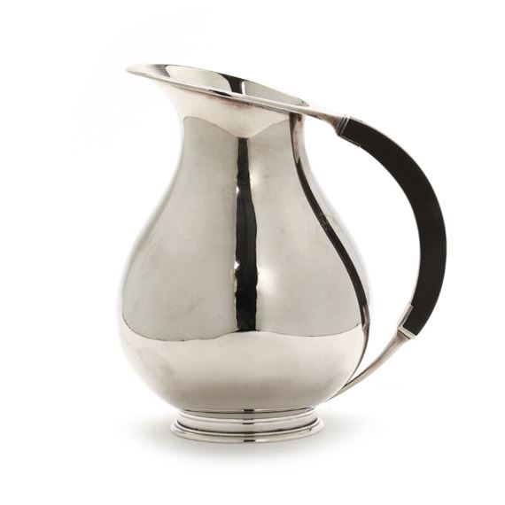 A silver jug by Grann & Laglye, 1954