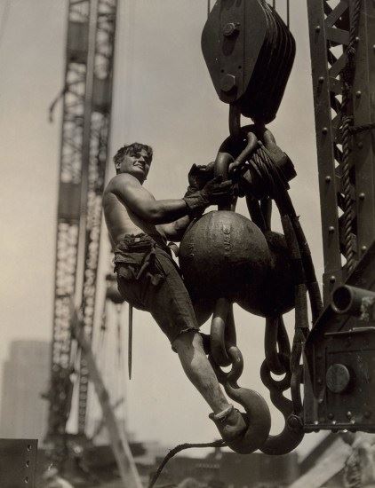 Steelworker on Empire State Building