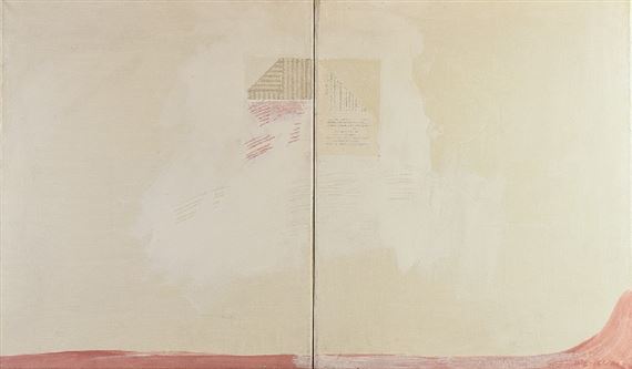 Dyptyk, z cyklu: Morze Śródziemne by Włodzimierz Kunz, 1995