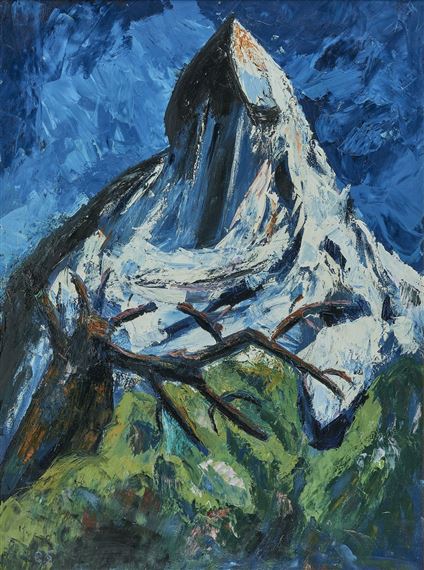 Le Mont Cervin by Paul Sechaud