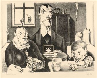Georg Scholz: Prints - Galerie Berinson