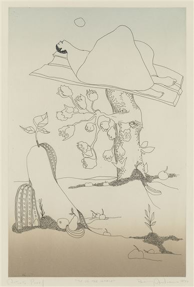 Top of the World by Benny Andrews, 1977