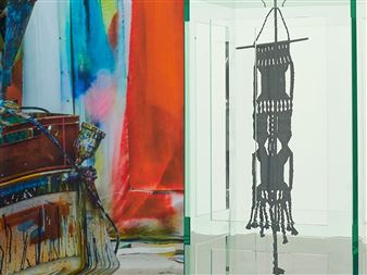 Katharina Grosse & Tatiana Trouvé - Gagosian, Basel