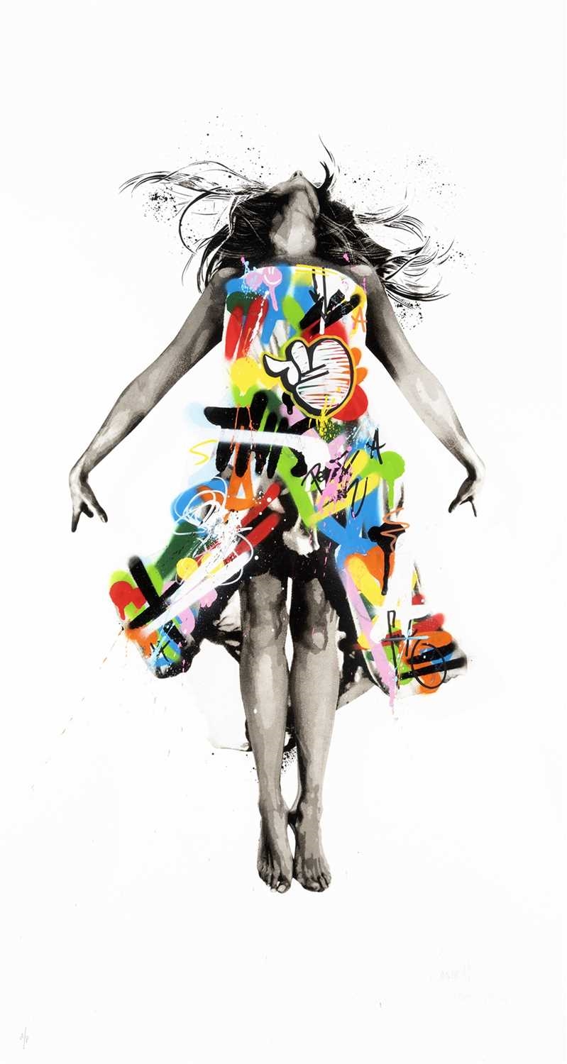 Artwork by SNIK, Martin Whatson, Fix The Sky, Made of screen print in colours