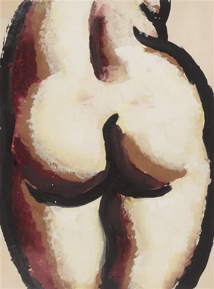 Torso-Back, circa 1930 by Edward Hagedorn, circa 1930