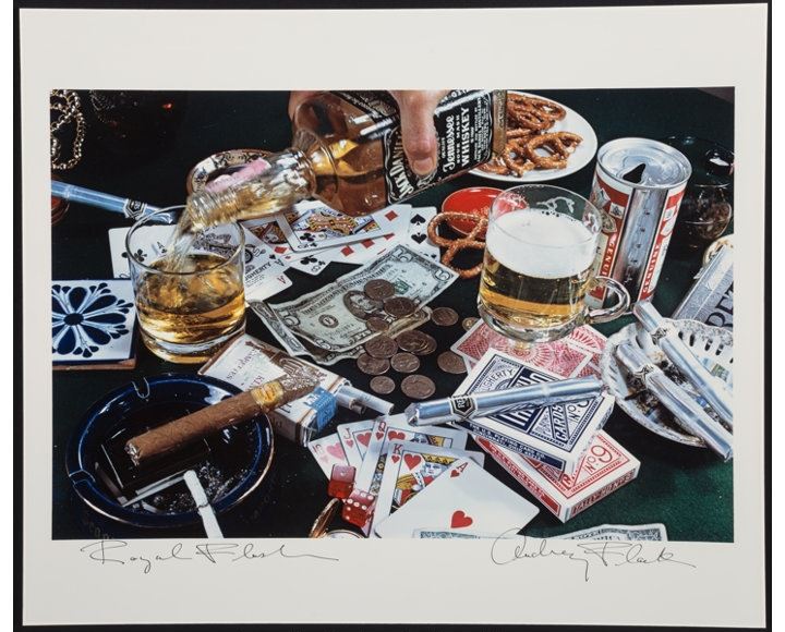 Artwork by Audrey Flack, Untitled, Made of Dye-transfer