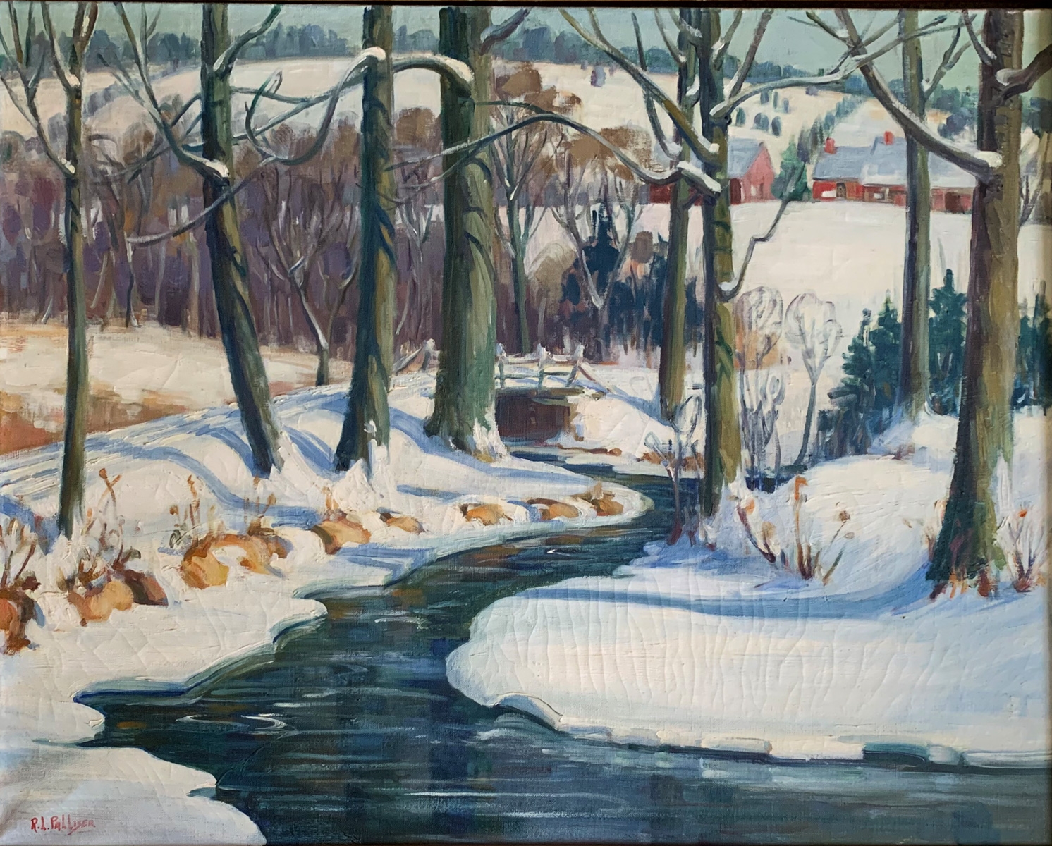 R. L. Palliser | Brook in Winter | MutualArt