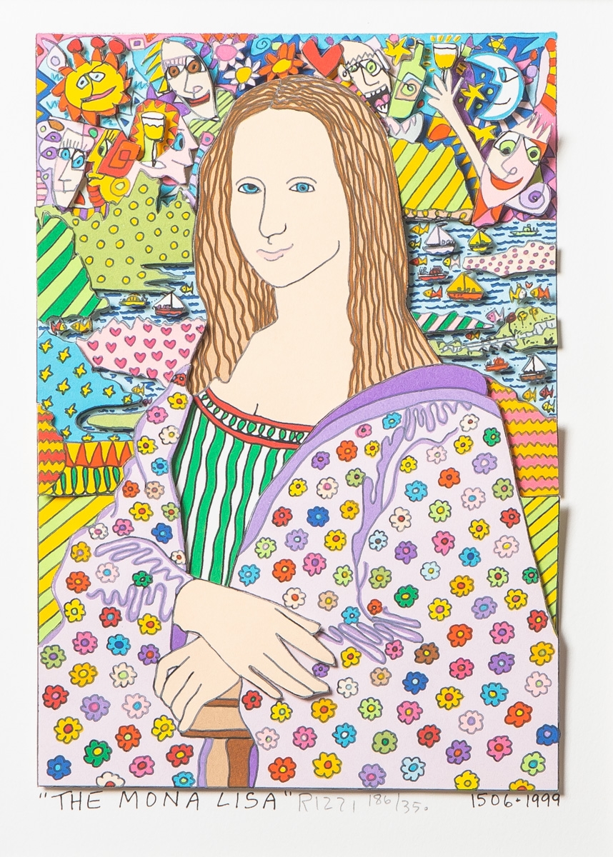 James Rizzi | Mona Lisa (1999) | MutualArt
