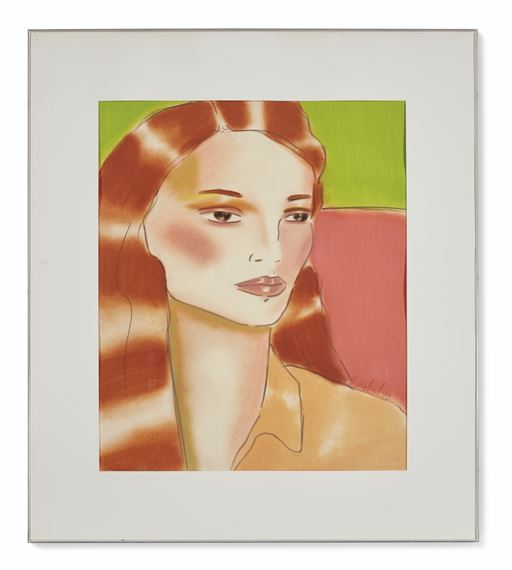 Portrait of Lee Radziwill by David Croland, 1972