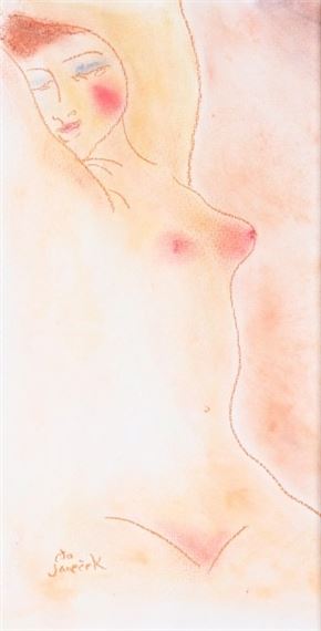 Akt dívky by Ota Janeček