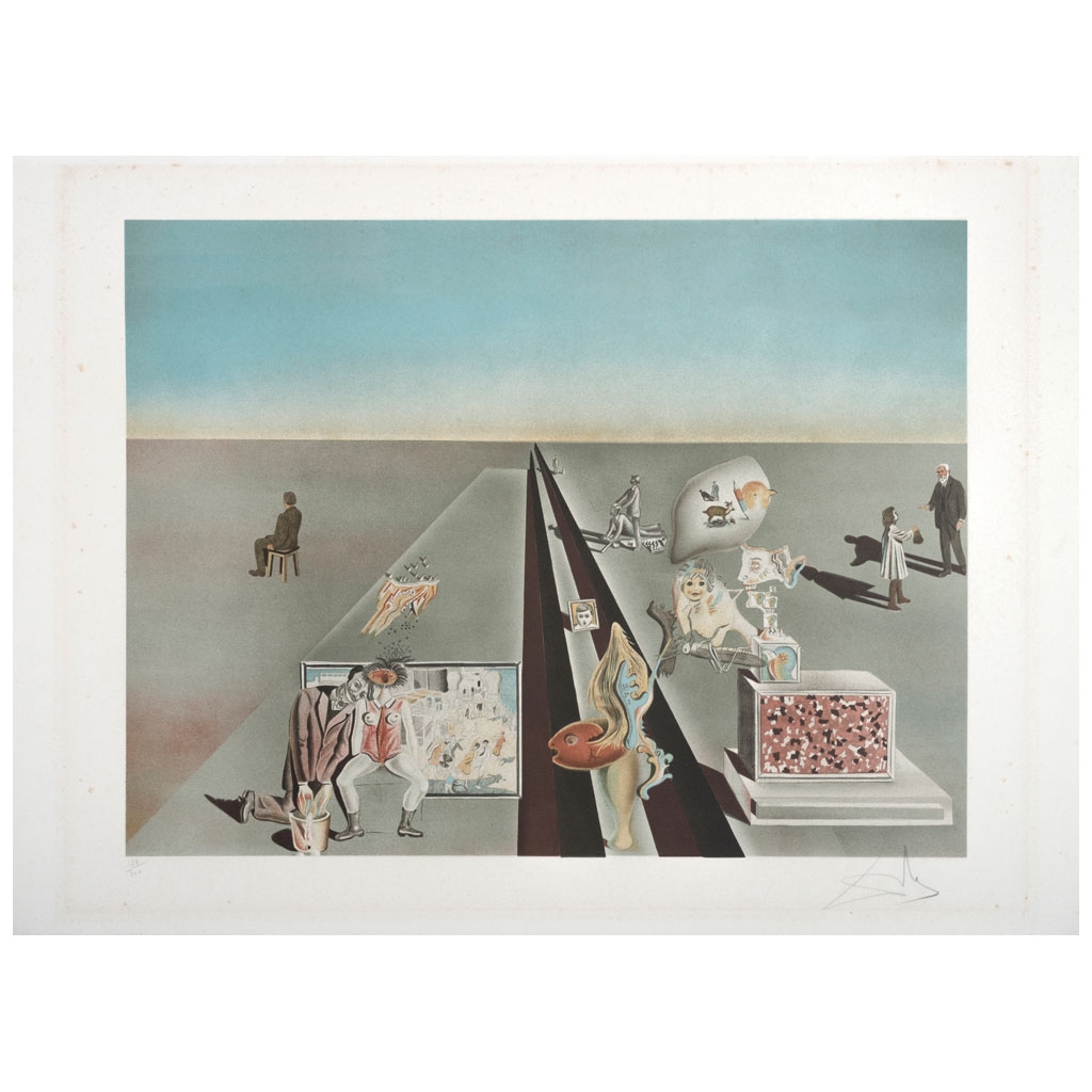 Salvador Dalí Les premiers jours du printemps (Los primeros días de la primavera) MutualArt