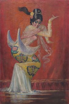 Ba Yin Galay | DANCING LADY (1952) | MutualArt