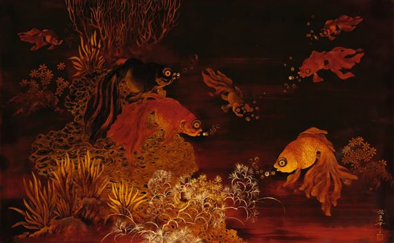 POISSONS (GOLDFISH) by Pham Hau