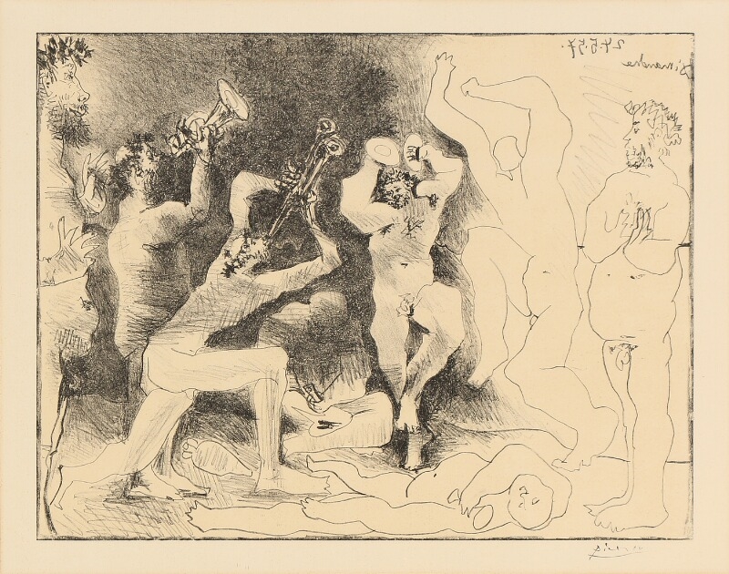 “La danse des faunes” by Pablo Picasso, 1957