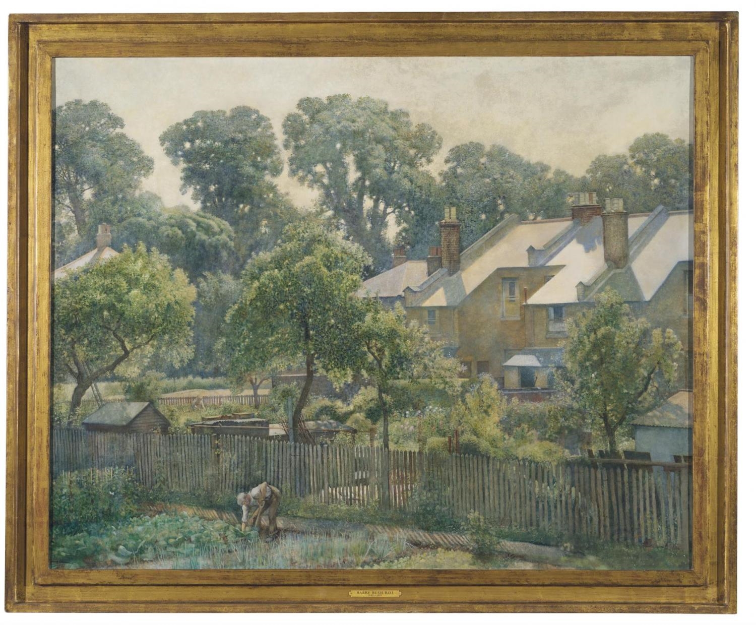 Harry Bush | Summer Morning - View from the artist's house at 19 ...