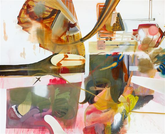 GEIGENBAU (LUTHERIE) by Albert Oehlen, 2003