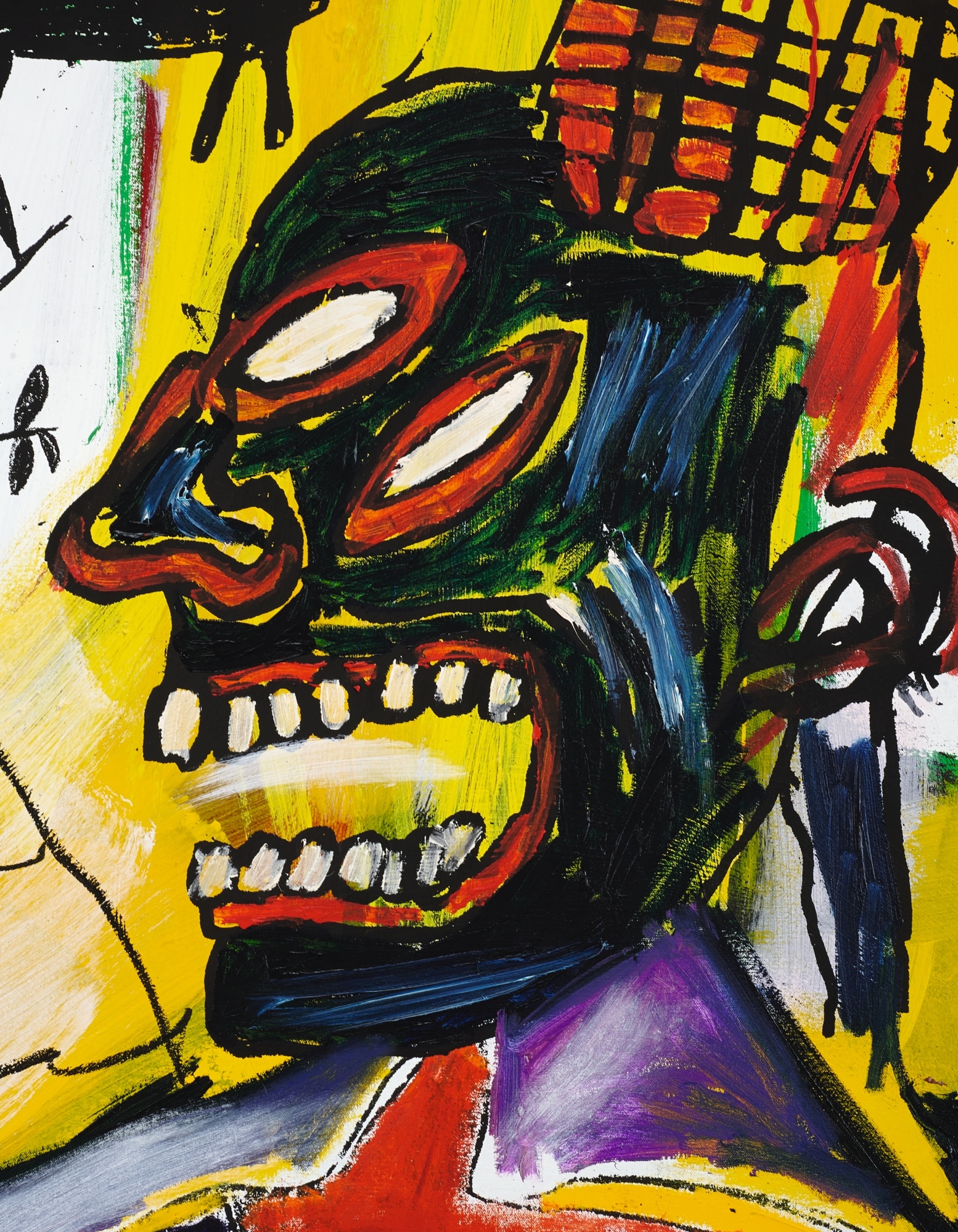 Jean-Michel Basquiat | PYRO (1984) | MutualArt