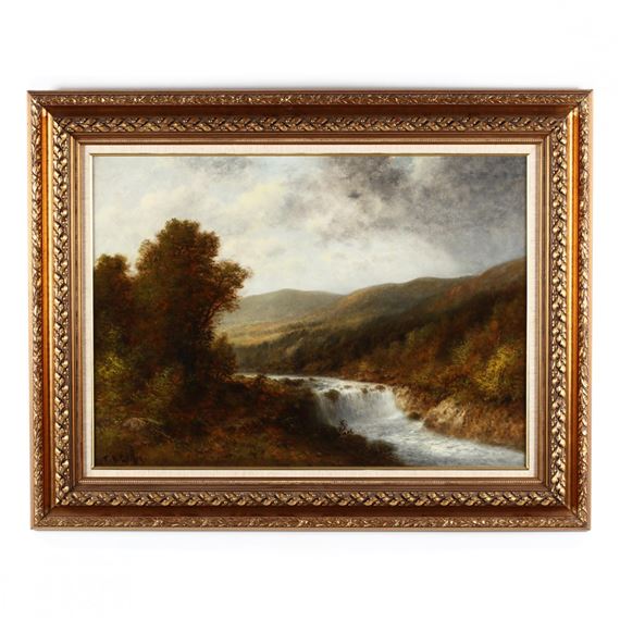 Landscape with Waterfall by Thomas Bailey Griffin