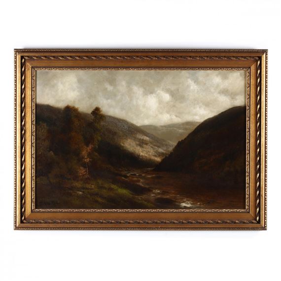 Landscape with River Gorge by Thomas Bailey Griffin