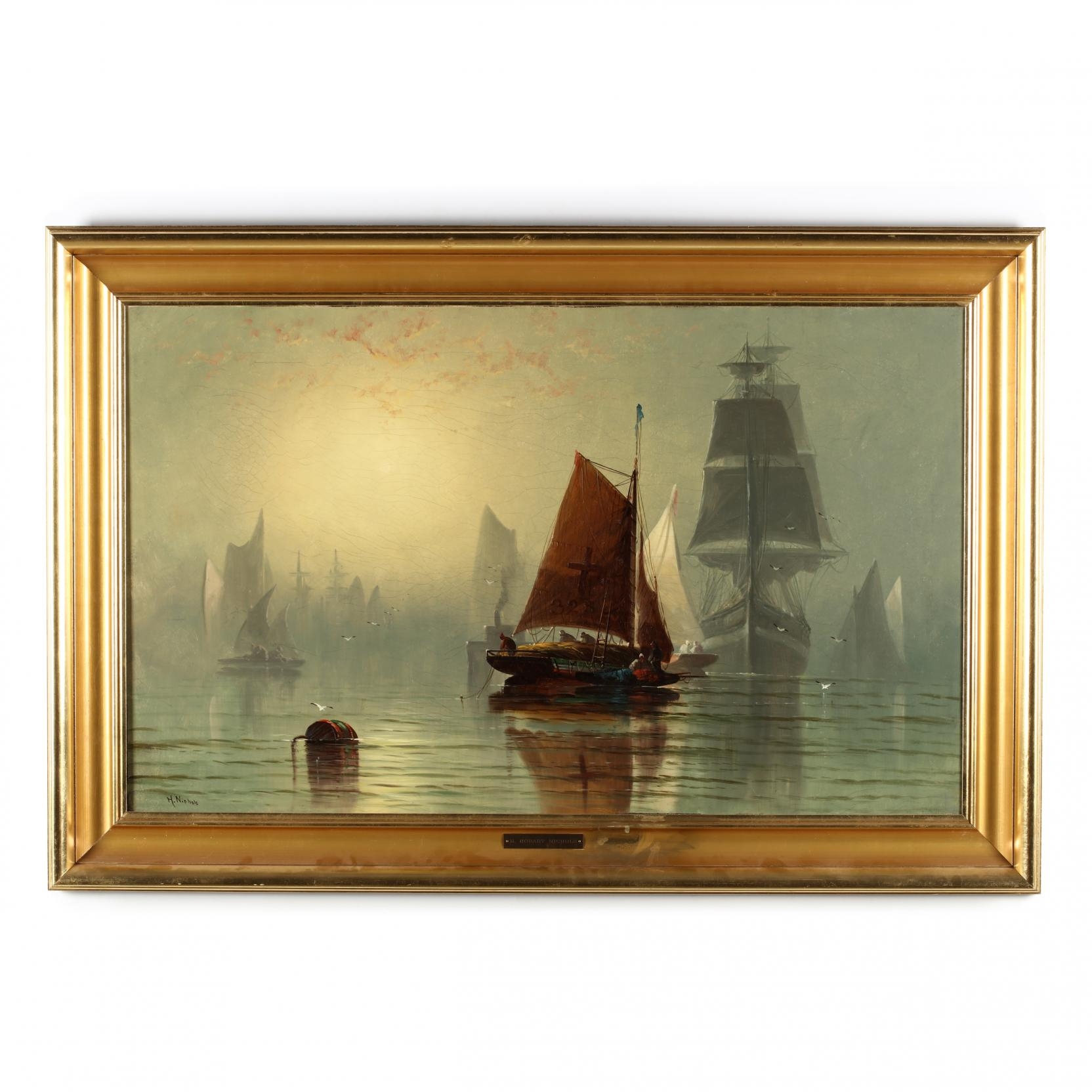 Ward H. Nichols Maritime Scene MutualArt