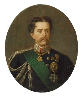 Portrait of The Prince of Piedmont, later Umberto I, King of Italy (1844-1900) - Paolo Bacchetti