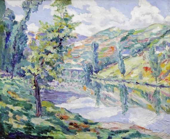 PAYSAGE DE RIVIÈRE by Armand Guillaumin II