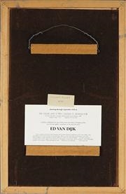 Artwork by Ed van Dijk, Flower Power, Made of oil on board