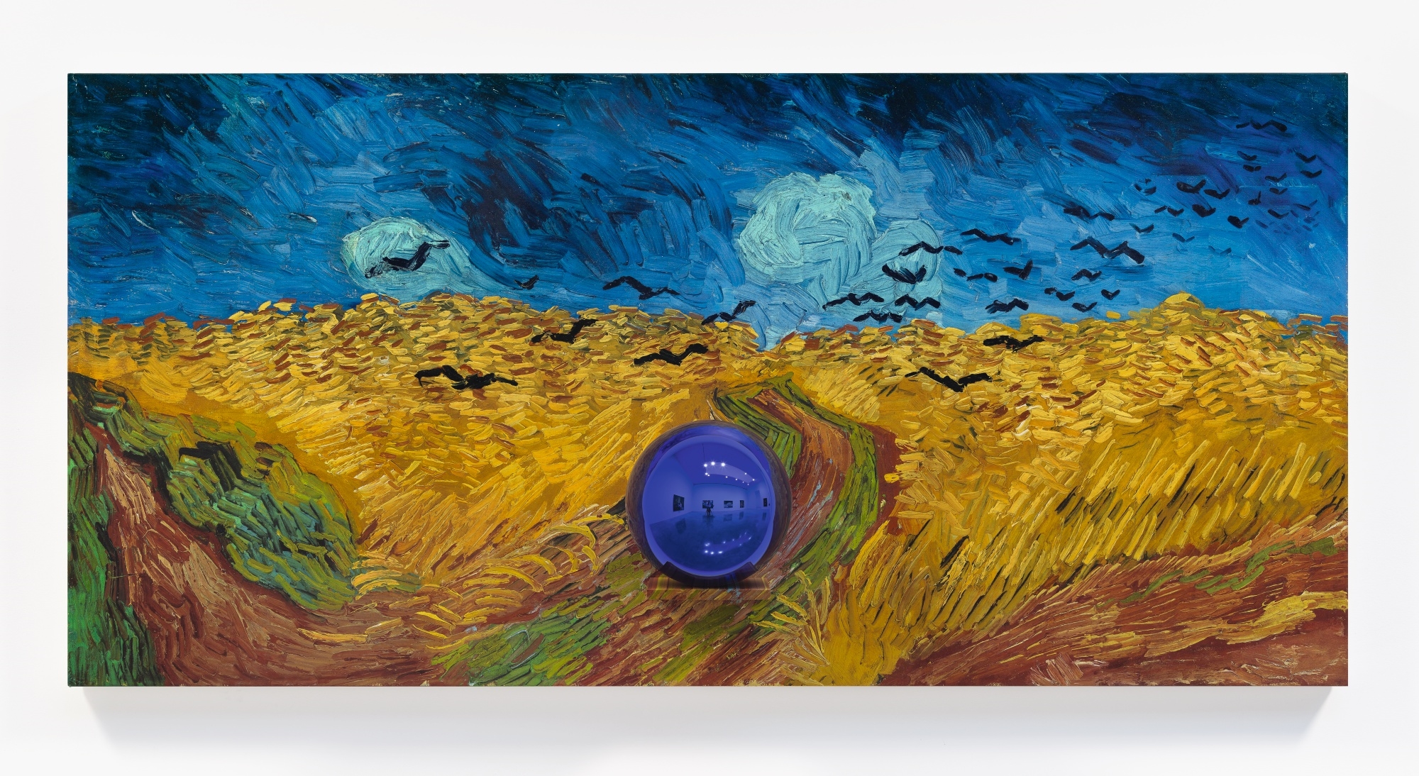 Jeff Koons GAZING BALL (VAN GOGH WHEATFIELD WITH CROWS