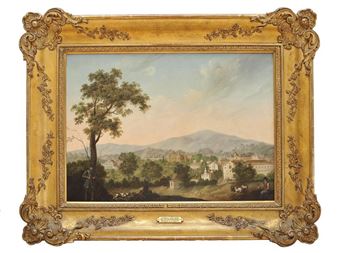 A View of São Domingos de Benfica with Hunter and Shepherd - Maria Guilhermina Silva Reis