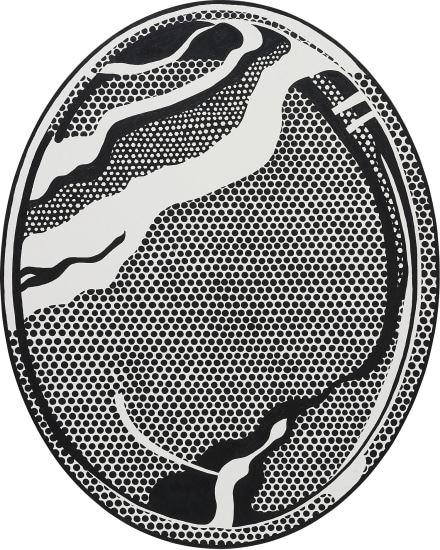 Self-Portrait in "Mirror #1" (Bjorn) by Jonathan Horowitz, Painted in 2012