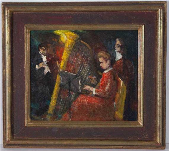 The Harpist by Jefferson Tester