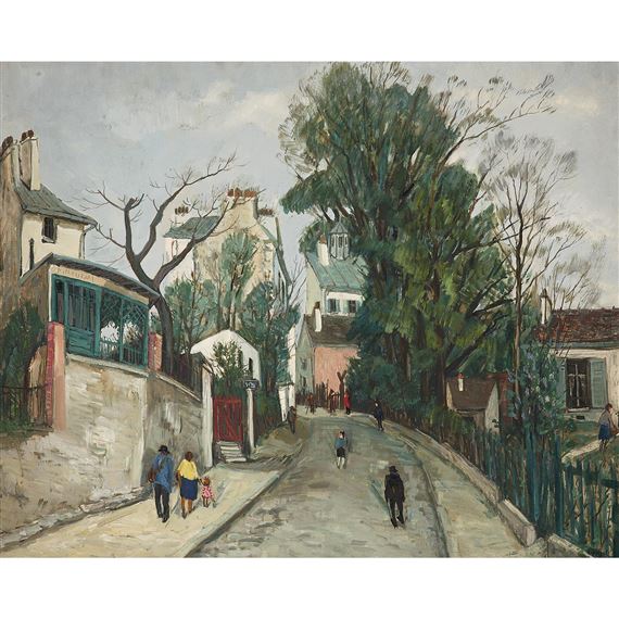 Alphonse Quizet | Rue des Pyrénées in Paris | MutualArt