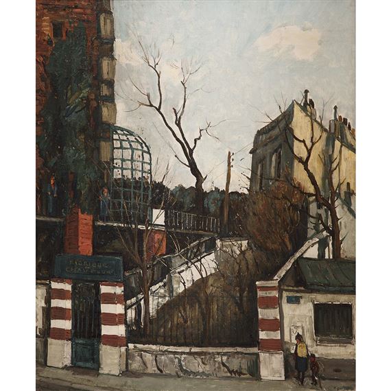 Alphonse Quizet【A la Sortie de l’Eglise】 Alphonse Quizet【A la Sortie de l'Eglise】