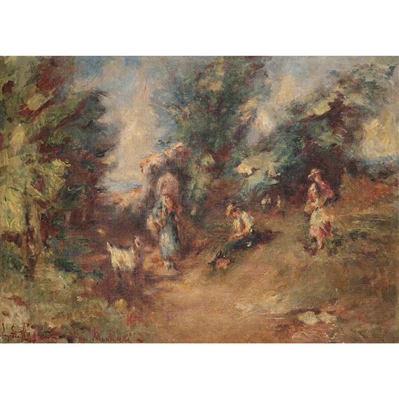 BERGERS D’APRES MONTICELLI by Lucien Réne Mignon