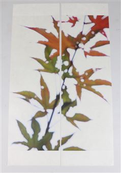 Momiji, No. 2 diptych - Jeri Eisenberg