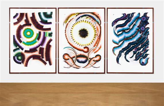 TRIPTYCH by Kerstin Brätsch, 2010